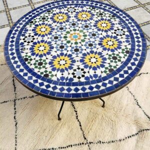 Moroccan mosaic table